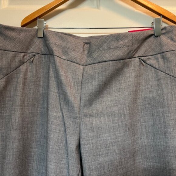MOVING SALE- NWTInvestments Secret Support Gray Straight Leg Pull-on 18WSHORT - Picture 3 of 8